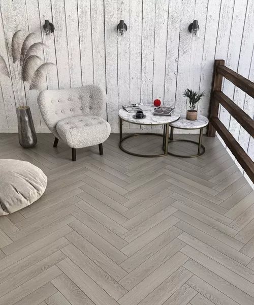MS3812 MY STEP Herringbone Ламинат Дуб Ледда