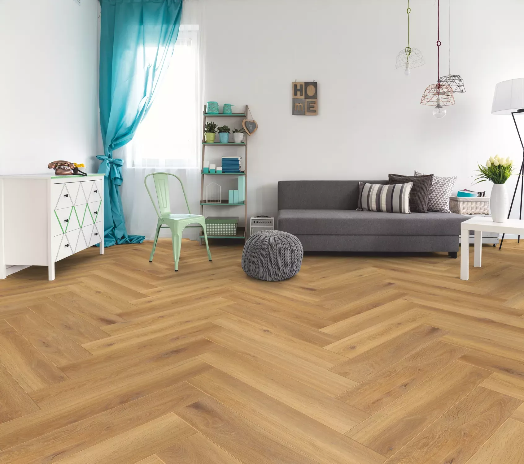 D3861 HERRINGBONE Herringbone Ламинат Pisa Oak