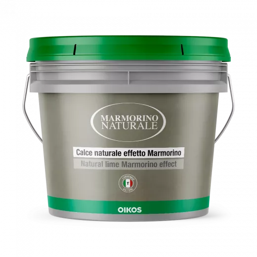 Oikos Marmorino Naturale объемная известковая штукатурка