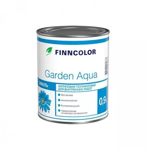 Finncolor Garden Aqua полуматовая эмаль